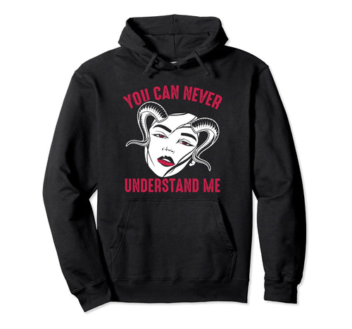Alt Aesthetics You Can Never Hoodie - Minimalist Print Men Women - T-Shirt, Sweatshirt, Hoodie
