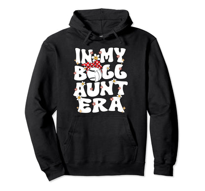 My Ball Aunt Era Groovy Baseball Hoodie - Streetwear Style Unisex - T-Shirt, Sweatshirt, Hoodie