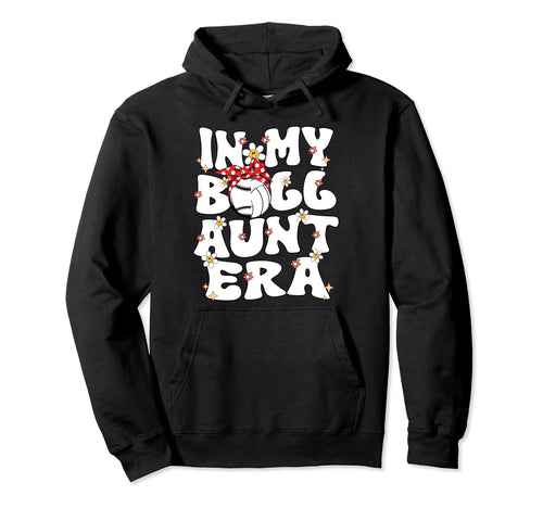 My Ball Aunt Era Groovy Baseball Hoodie - Streetwear Style Unisex - T-Shirt, Sweatshirt, Hoodie