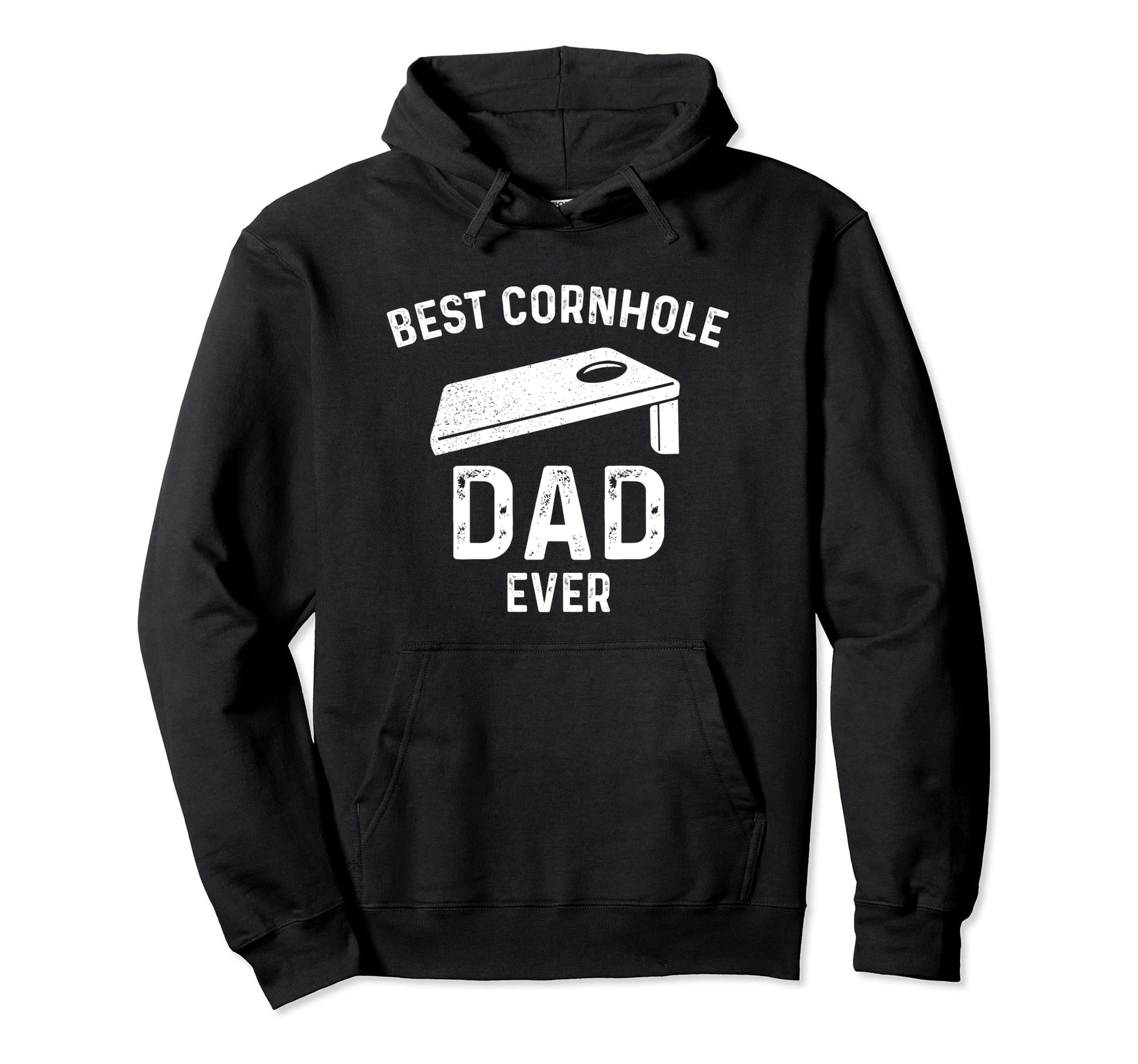 Best Cornhole Dad Ever Sack Toss Hoodie - Graphic Print Men Women - T-Shirt, Sweatshirt, Hoodie