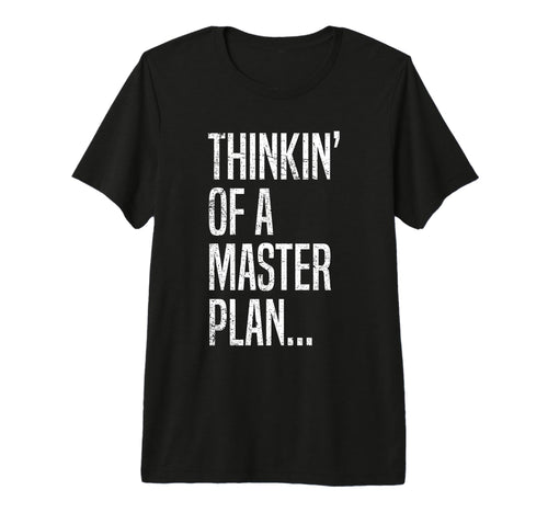 Oldschool Hip Hop Thinking Master Plan T-Shirt - Trendy Graphic for Adults - T-Shirt, Sweatshirt, Hoodie