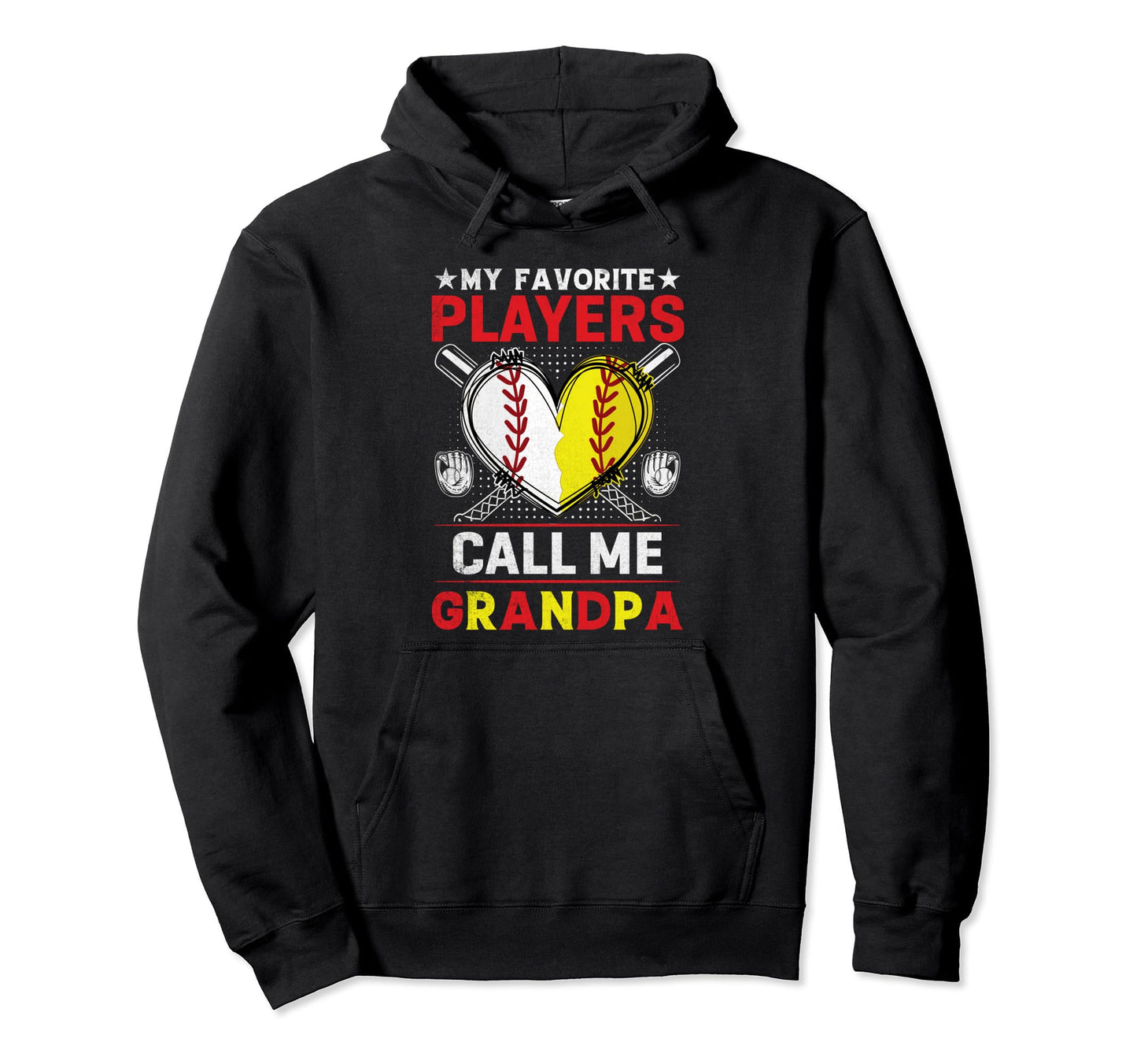 My Favorite Baseball Softball Players Hoodie - Trendy Graphic for Adults - T-Shirt, Sweatshirt, Hoodie