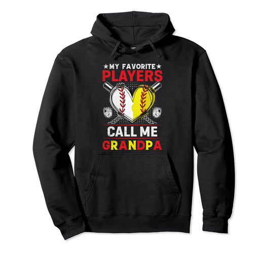 My Favorite Baseball Softball Players Hoodie - Trendy Graphic for Adults - T-Shirt, Sweatshirt, Hoodie