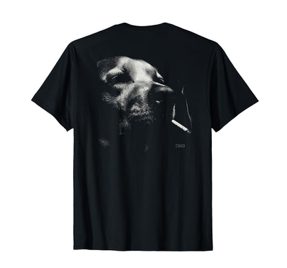 Golden Retriever Smoking Cigarette T-Shirt - Trendy Graphic Men Women - T-Shirt, Sweatshirt, Hoodie