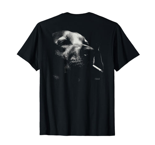 Golden Retriever Smoking Cigarette T-Shirt - Trendy Graphic Men Women - T-Shirt, Sweatshirt, Hoodie