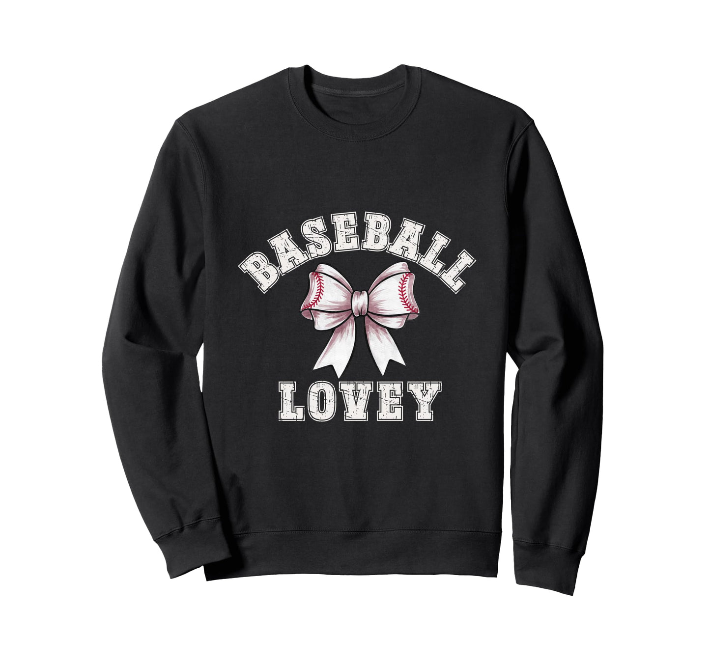 Coquette Baseball Lovey Bow Game Day Sweatshirt - Novelty Apparel Men Women - T-Shirt, Sweatshirt, Hoodie