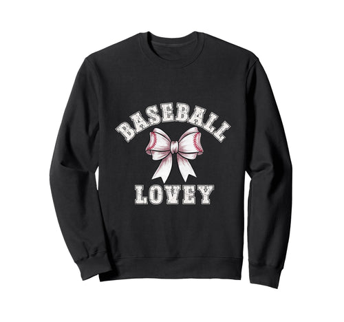 Coquette Baseball Lovey Bow Game Day Sweatshirt - Novelty Apparel Men Women - T-Shirt, Sweatshirt, Hoodie