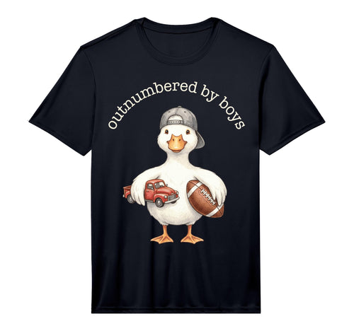Mens Outnumbered Duckling Toy Truck T-Shirt - Custom Art Print Unisex - T-Shirt, Sweatshirt, Hoodie
