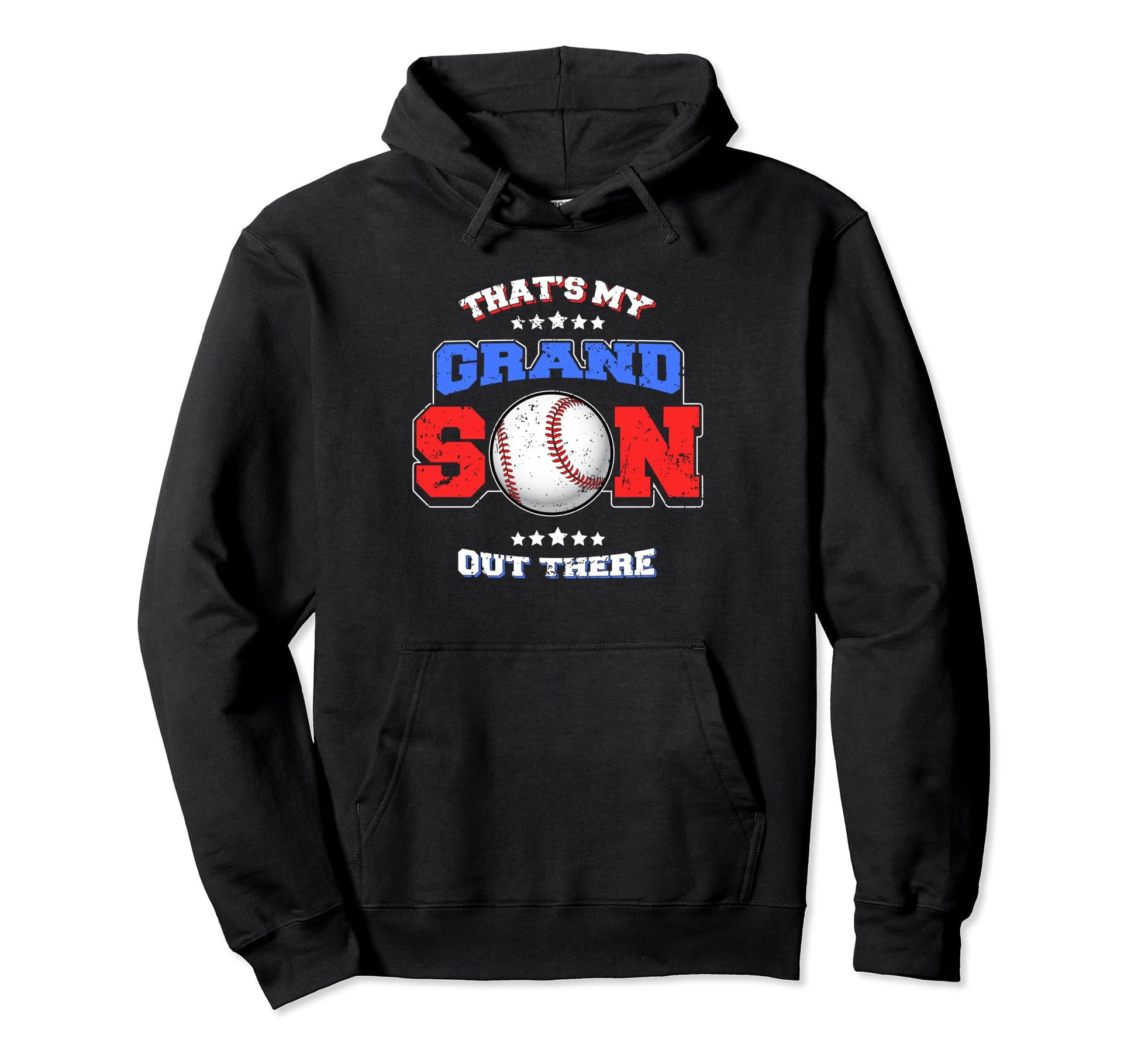 Baseball Thats My Grandson Out There Hoodie - Fun Novelty Design Men Women - T-Shirt, Sweatshirt, Hoodie