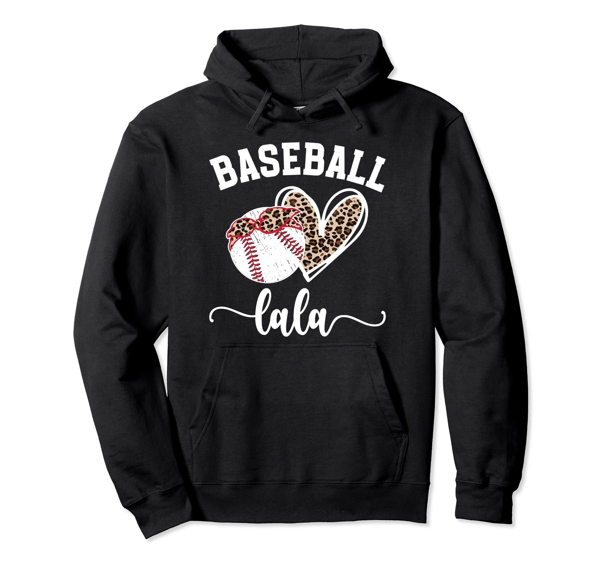 Baseball Lala Grandma Lala Baseball Player Hoodie - Trendy Graphic Unisex - T-Shirt, Sweatshirt, Hoodie