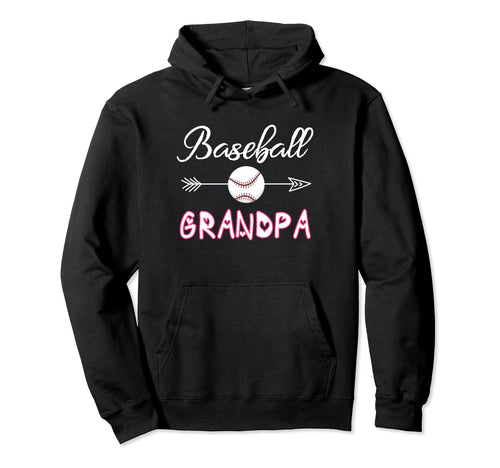 Baseball Grandpa Birthday Sport Hoodie - Fun Novelty Design Men Women - T-Shirt, Sweatshirt, Hoodie