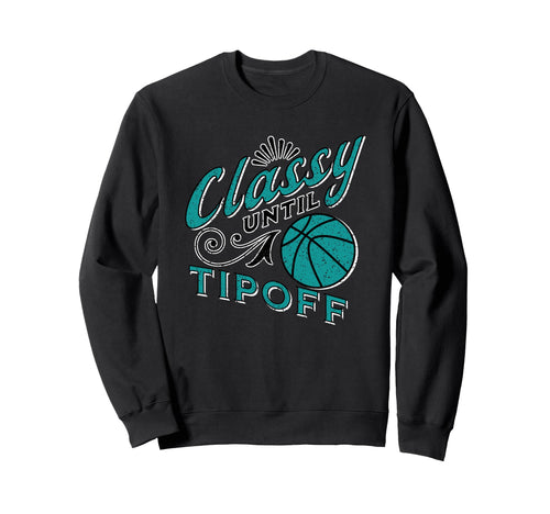 Classy Teal Basketball Gift Sweatshirt - Aesthetic Graphic Unisex - T-Shirt, Sweatshirt, Hoodie