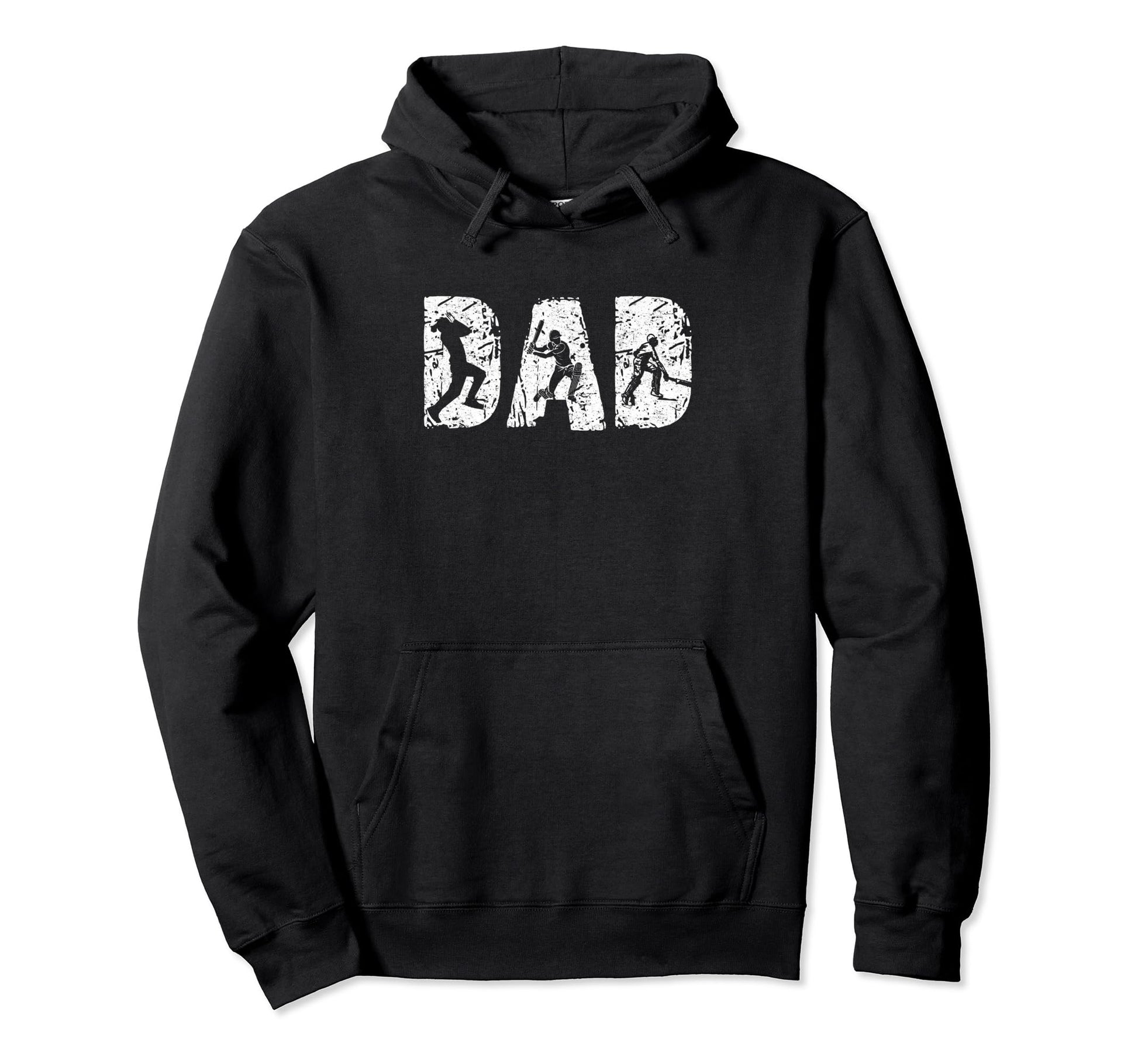 Cricket Dad Fathers Day Cricket Player Hoodie - Trendy Graphic for Adults - T-Shirt, Sweatshirt, Hoodie