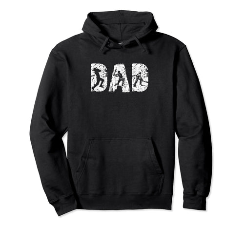 Cricket Dad Fathers Day Cricket Player Hoodie - Trendy Graphic for Adults - T-Shirt, Sweatshirt, Hoodie