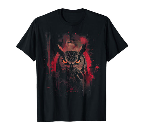 Dark Fantasy Art Aesthetic Owl Gothic T-Shirt - Streetwear Style Unisex - T-Shirt, Sweatshirt, Hoodie