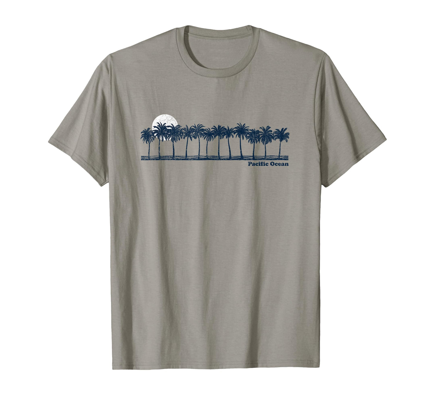 Pacific Ocean 70S Throwback T-Shirt - Trendy Graphic Men Women - T-Shirt, Sweatshirt, Hoodie