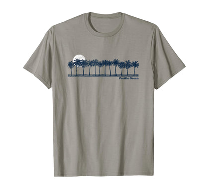 Pacific Ocean 70S Throwback T-Shirt - Trendy Graphic Men Women - T-Shirt, Sweatshirt, Hoodie