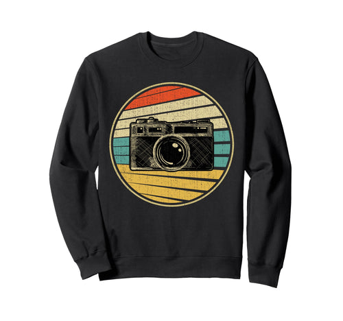 Camera Photography Lover Sweatshirt - Unique Graphic for Adults - T-Shirt, Sweatshirt, Hoodie