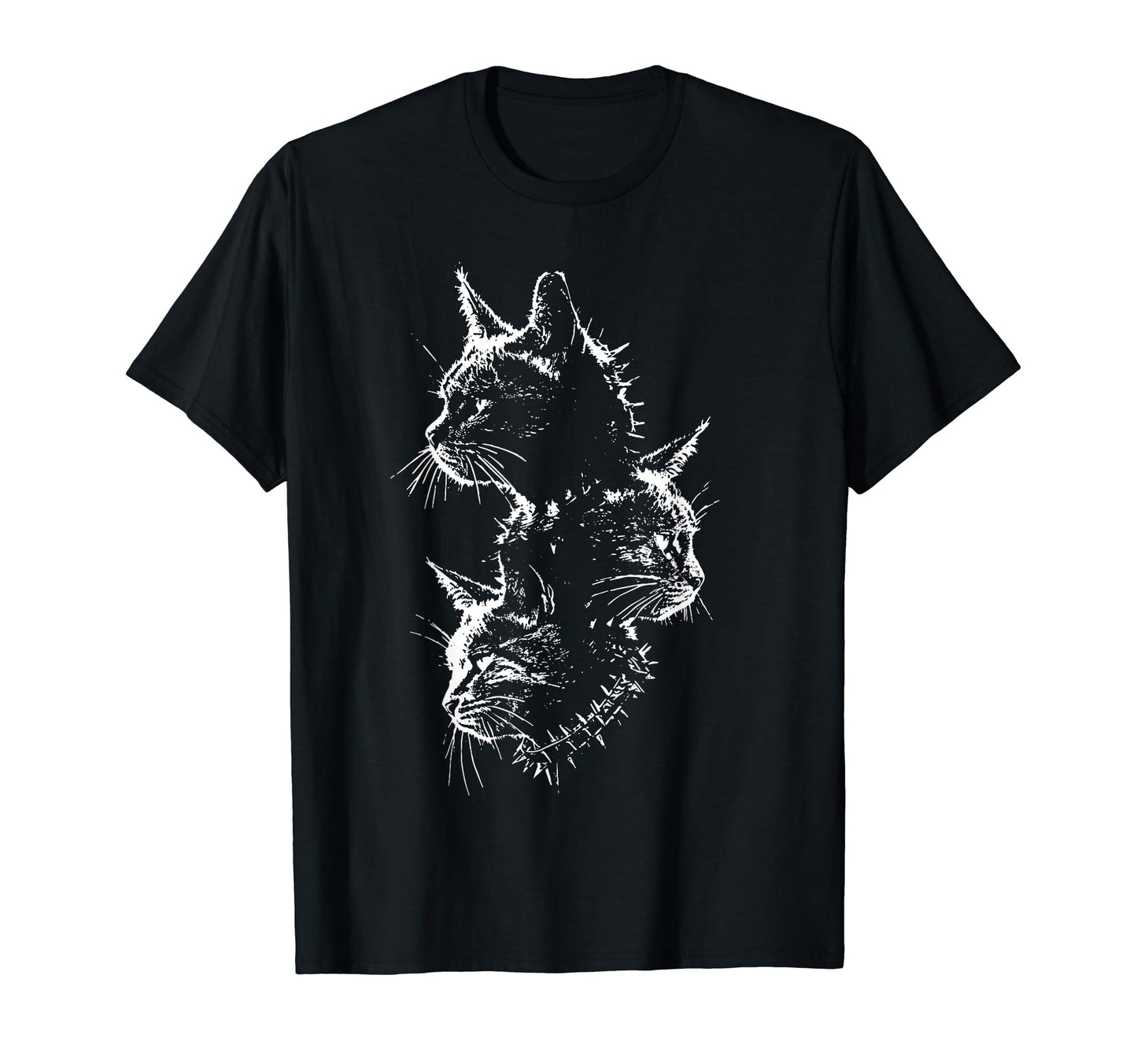 90S Grunge Cats Crust Punk Harajuku T-Shirt - Trendy Graphic for Adults - T-Shirt, Sweatshirt, Hoodie