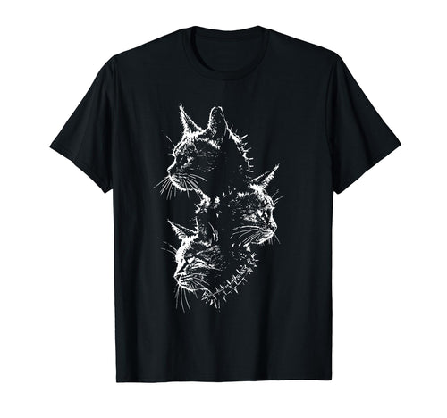 90S Grunge Cats Crust Punk Harajuku T-Shirt - Trendy Graphic for Adults - T-Shirt, Sweatshirt, Hoodie