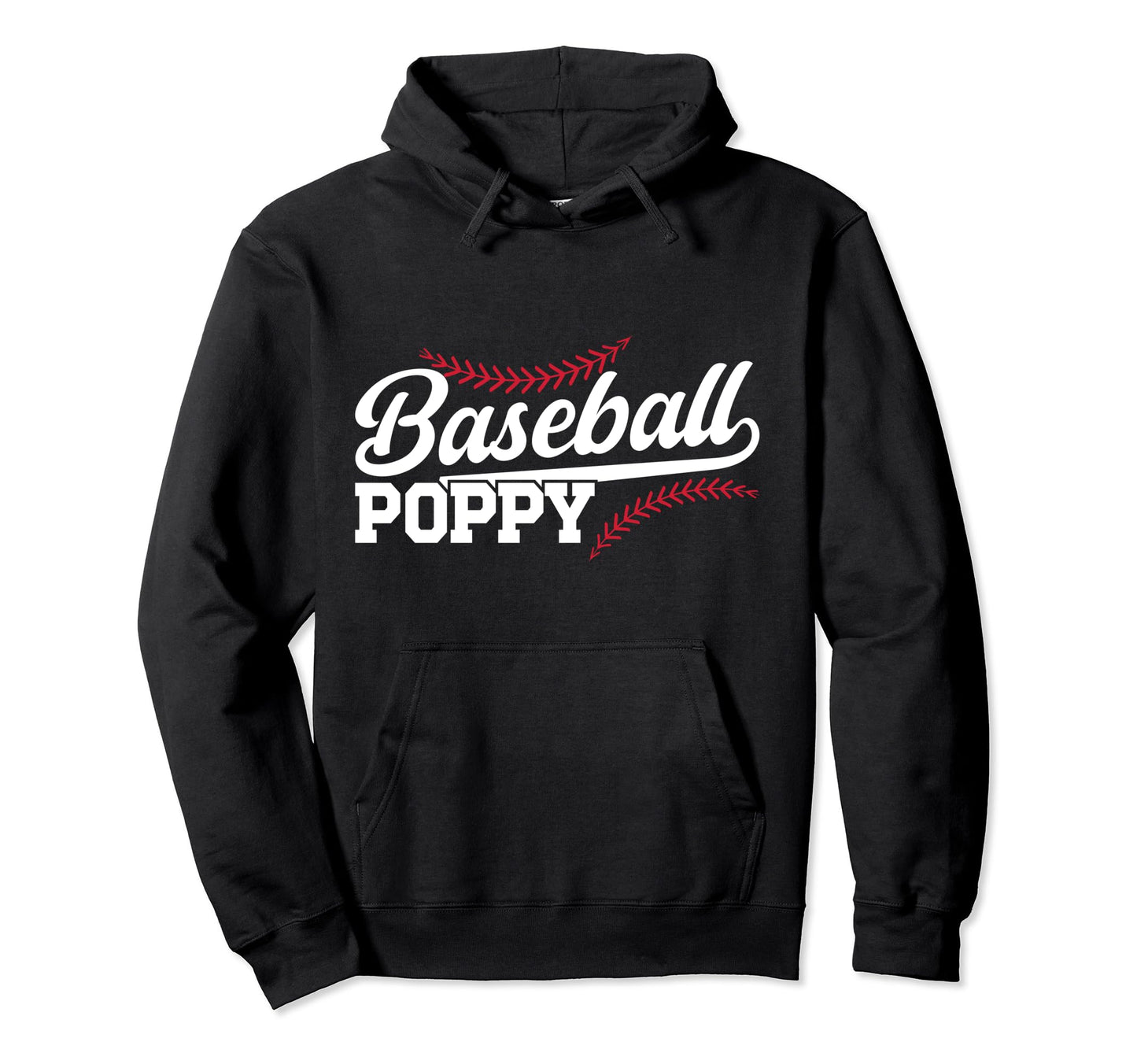 Baseball Poppy Baseball Player Poppy Hoodie - Custom Art Print Men Women - T-Shirt, Sweatshirt, Hoodie