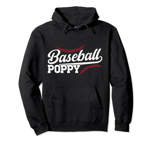 Baseball Poppy Baseball Player Poppy Hoodie - Custom Art Print Men Women - T-Shirt, Sweatshirt, Hoodie