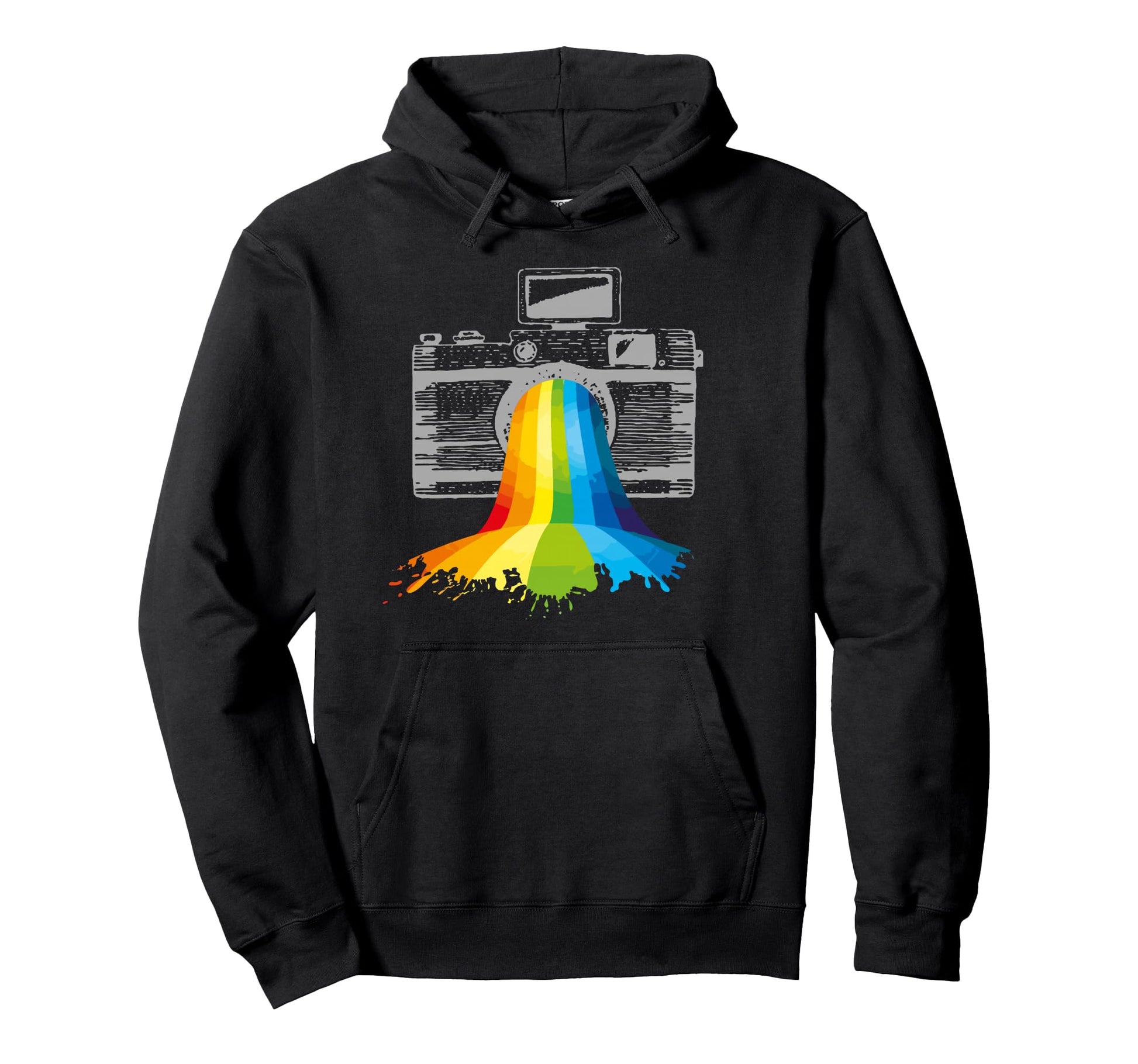 Camera Art Photography Photographer Hoodie - Custom Art Print Men Women - T-Shirt, Sweatshirt, Hoodie