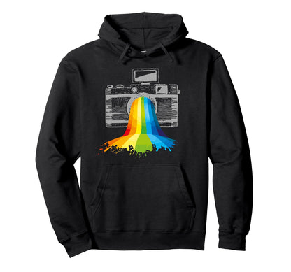 Camera Art Photography Photographer Hoodie - Custom Art Print Men Women - T-Shirt, Sweatshirt, Hoodie