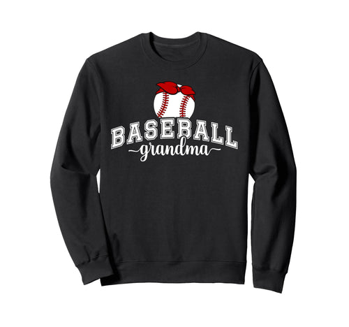 Baseball Grandma Proud Grandma Sweatshirt - Novelty Apparel for Adults - T-Shirt, Sweatshirt, Hoodie