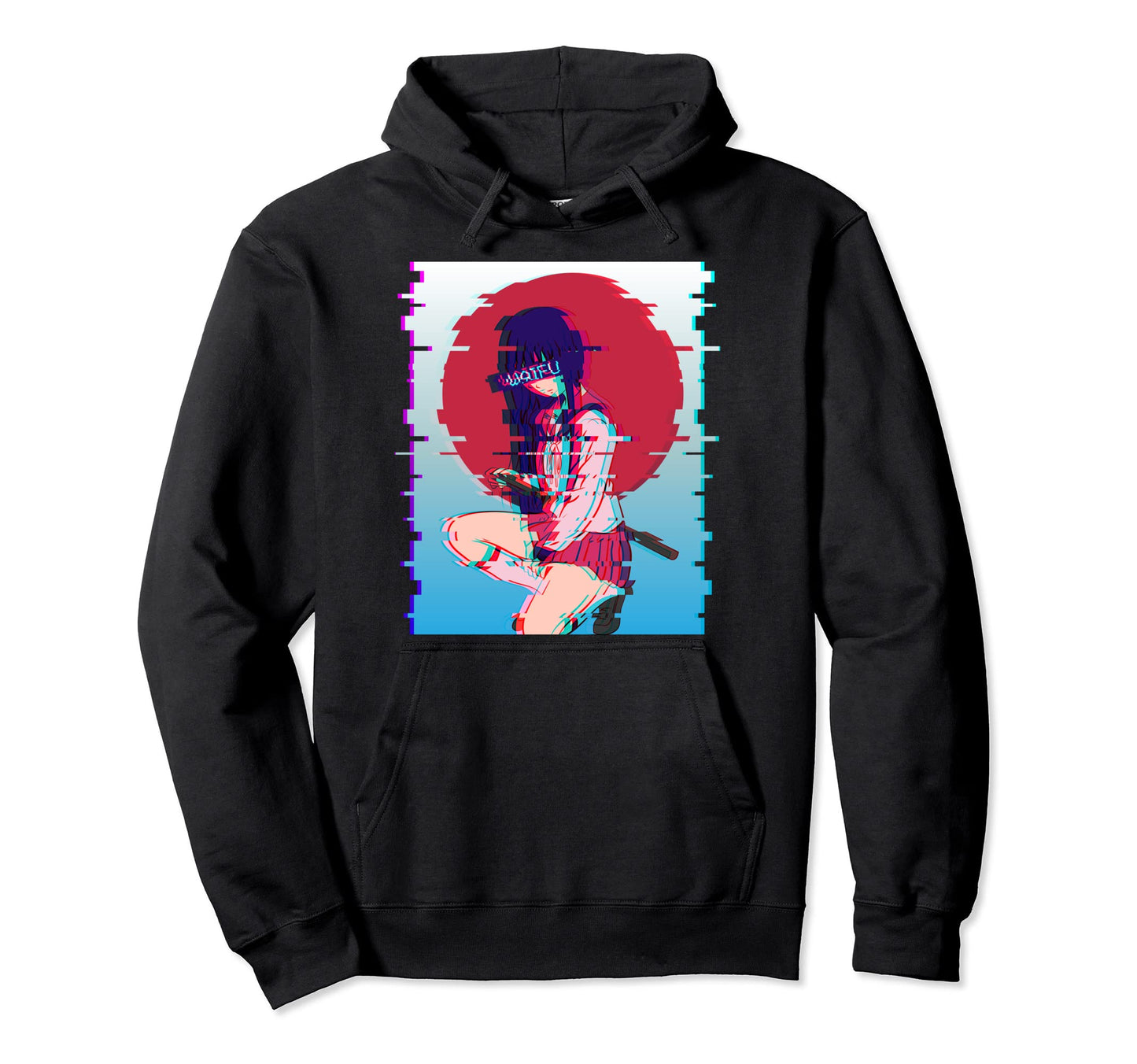 Waifu Anime School Japanese Aesthetic Hoodie - Aesthetic Graphic Men Women - T-Shirt, Sweatshirt, Hoodie