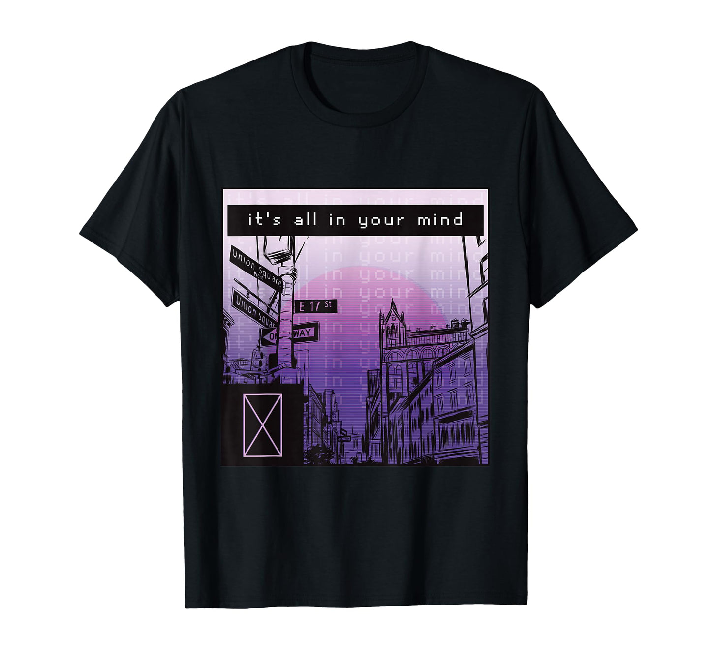 Its All Your Mind Aesthetic Emotional T-Shirt - Novelty Apparel Unisex - T-Shirt, Sweatshirt, Hoodie