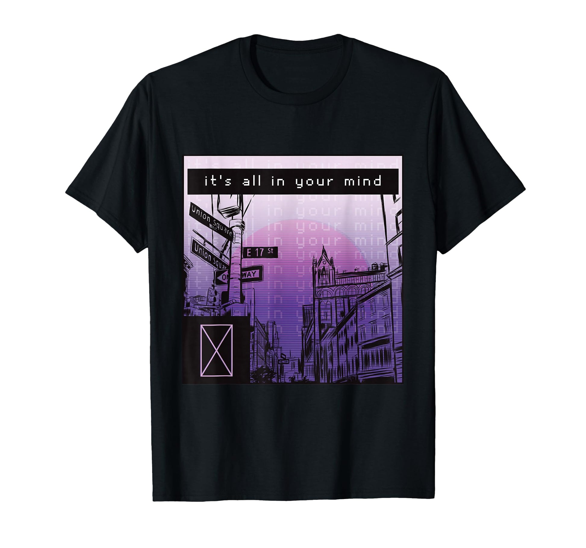 Its All Your Mind Aesthetic Emotional T-Shirt - Novelty Apparel Unisex - T-Shirt, Sweatshirt, Hoodie