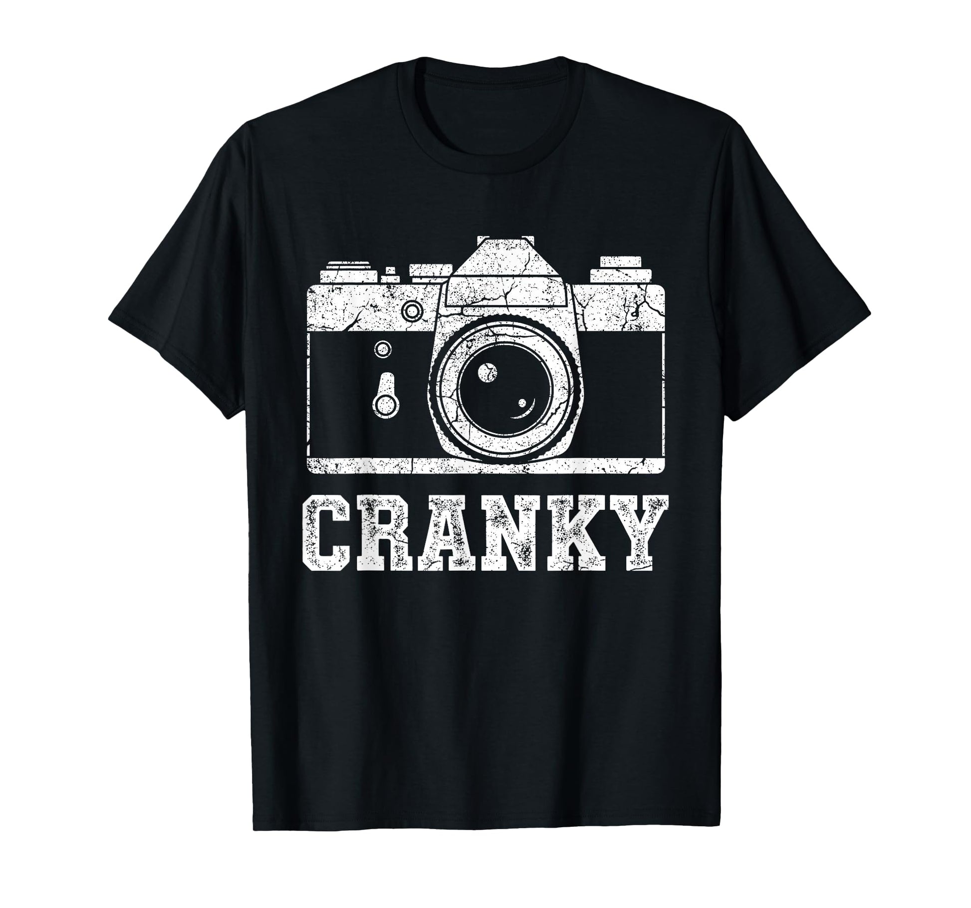 Cranky Photographers Photography Camera T-Shirt - Custom Art Print Unisex - T-Shirt, Sweatshirt, Hoodie