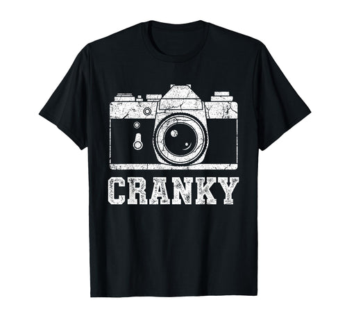 Cranky Photographers Photography Camera T-Shirt - Custom Art Print Unisex - T-Shirt, Sweatshirt, Hoodie