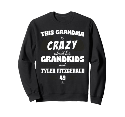 Grandma Crazy Tyler Fitzgerald Sweatshirt - Custom Art Print for Adults - T-Shirt, Sweatshirt, Hoodie
