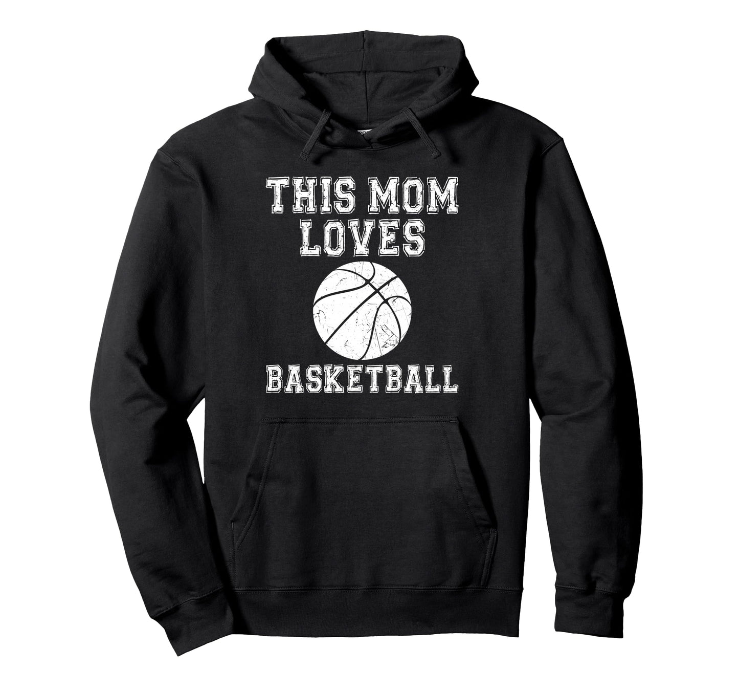 This Mom Loves Basketball Game Day Sports Hoodie - Streetwear Style Unisex - T-Shirt, Sweatshirt, Hoodie