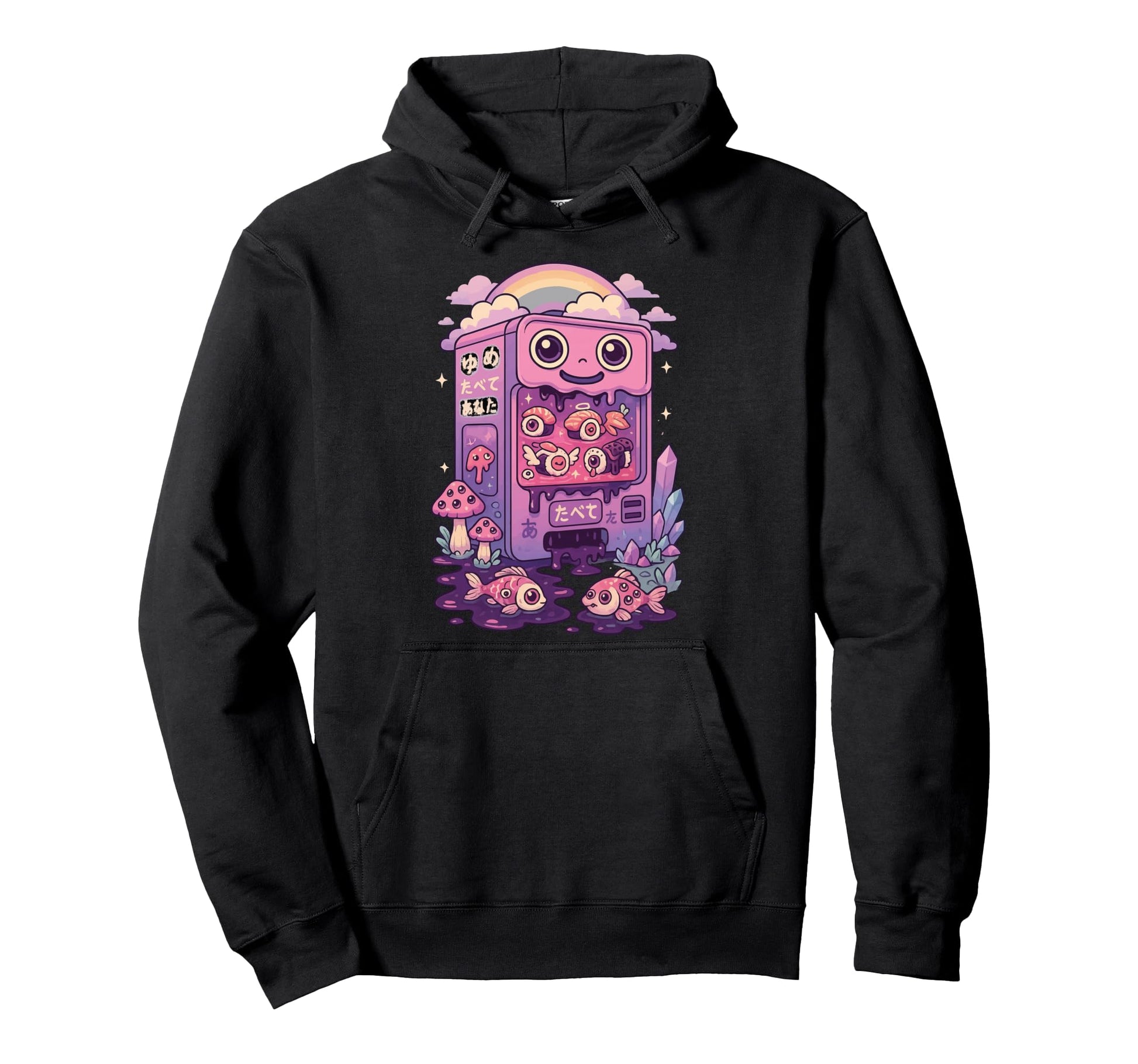Japanese Vending Machine Weirdcore Pastel Hoodie - Novelty Apparel Unisex - T-Shirt, Sweatshirt, Hoodie
