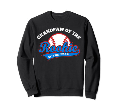Grandpa Rookie Grandpaw Rookie Sweatshirt - Custom Art Print for Adults - T-Shirt, Sweatshirt, Hoodie