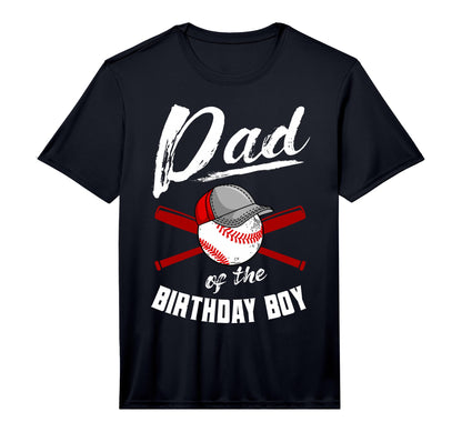 Dad Birthday Baseball Bday Party T-Shirt - Trendy Graphic Unisex - T-Shirt, Sweatshirt, Hoodie