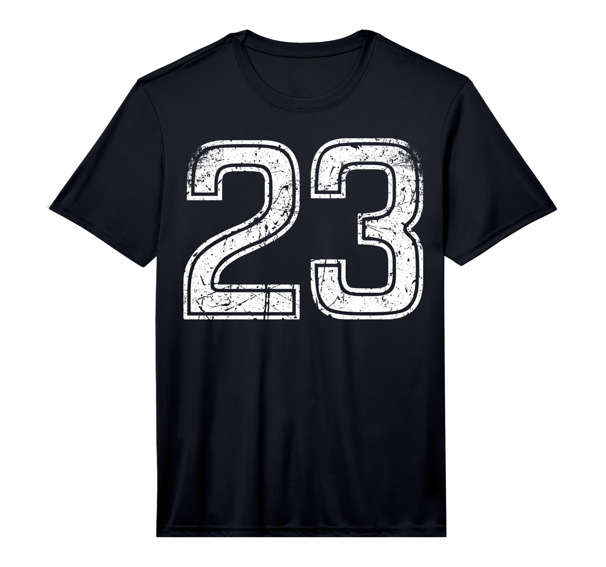 Sports Team Number 23 Performance T-Shirt - Custom Art Print Men Women - T-Shirt, Sweatshirt, Hoodie
