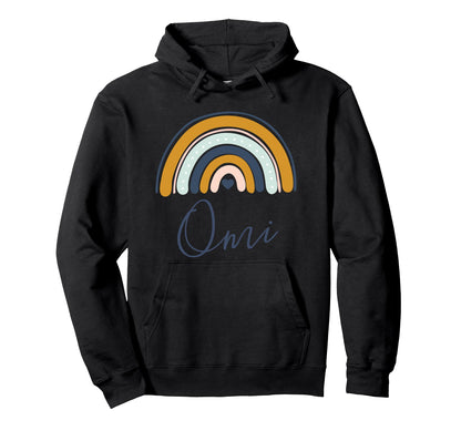 Omi Rainbow Omi Life Mothers Day Mom Hoodie - Trendy Graphic for Adults - T-Shirt, Sweatshirt, Hoodie