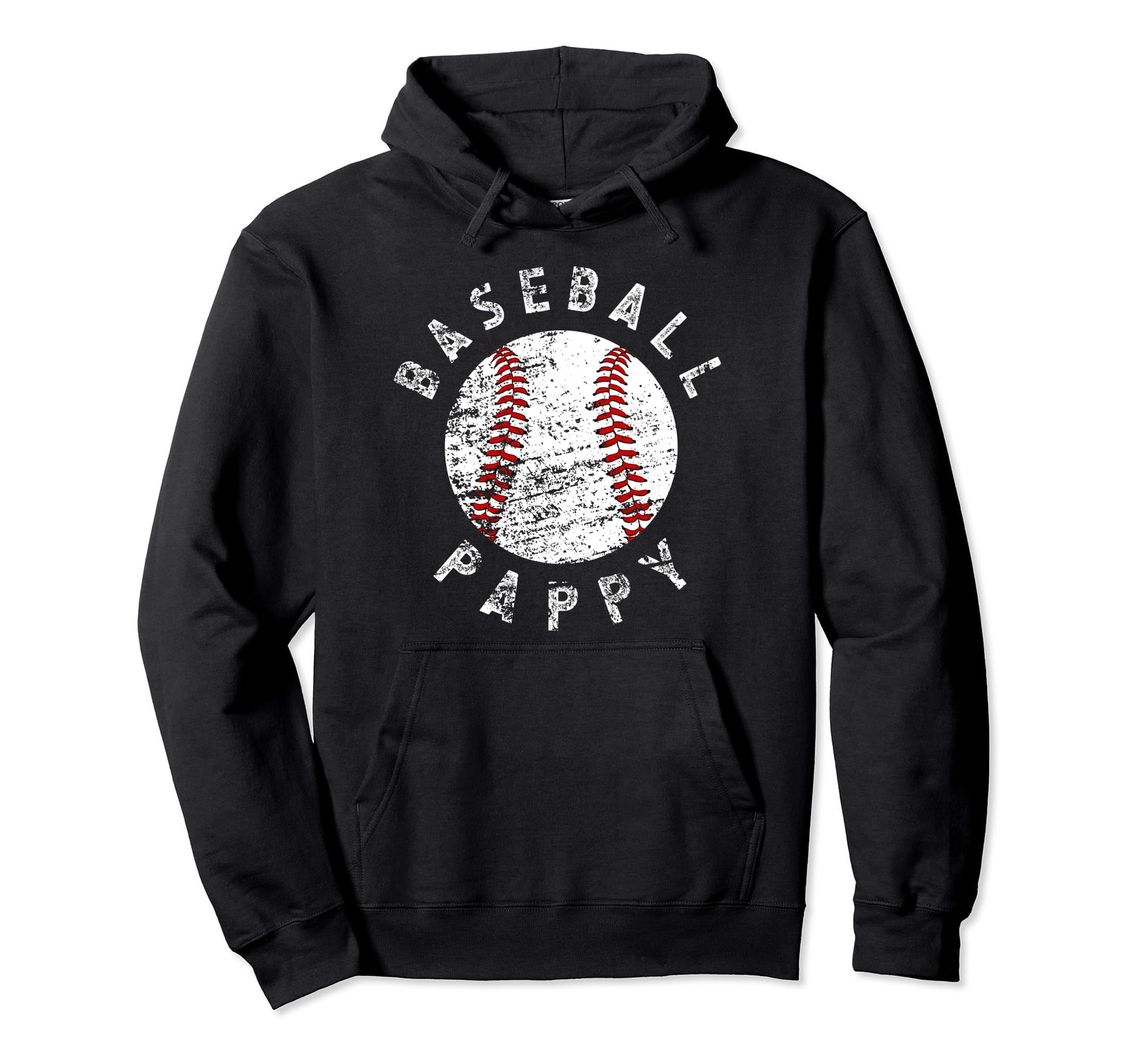 Baseball Pappy Grandpa Best Pappy Baseball Hoodie - Unique Graphic Unisex - T-Shirt, Sweatshirt, Hoodie