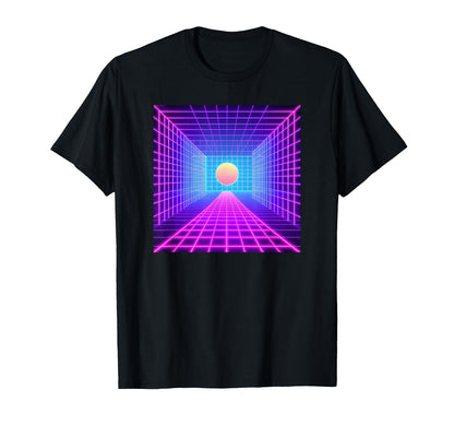 Retroverse Synthwave Aesthetic Vaporwave T-Shirt - Unique Graphic Unisex - T-Shirt, Sweatshirt, Hoodie