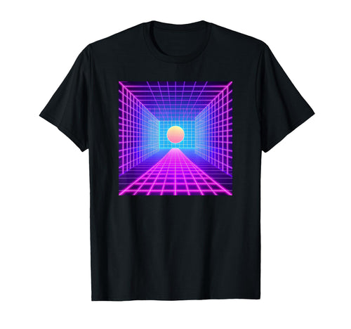Retroverse Synthwave Aesthetic Vaporwave T-Shirt - Unique Graphic Unisex - T-Shirt, Sweatshirt, Hoodie