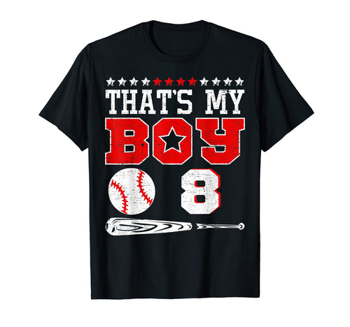 Thats My Baseball 8 T-Shirt - Fun Novelty Design Men Women - T-Shirt, Sweatshirt, Hoodie