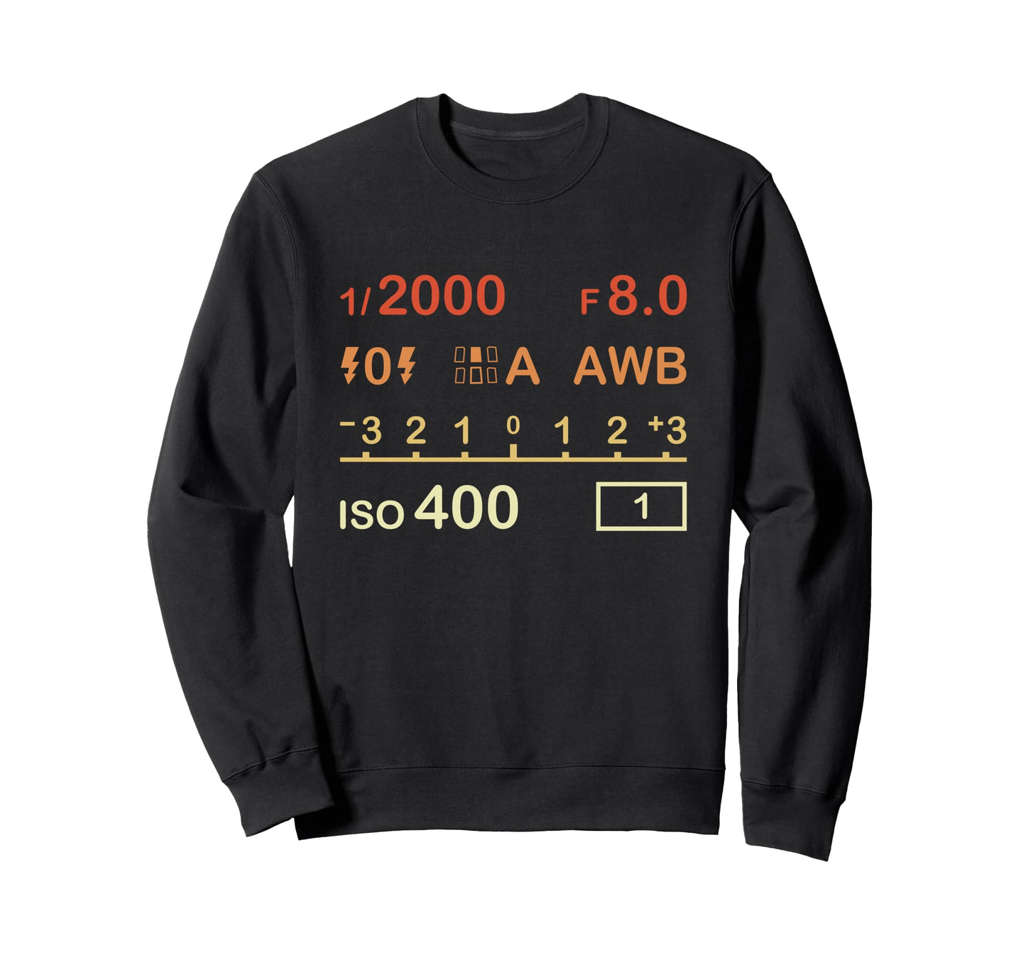Camera Display Digital Camera Sweatshirt - Streetwear Style for Adults - T-Shirt, Sweatshirt, Hoodie