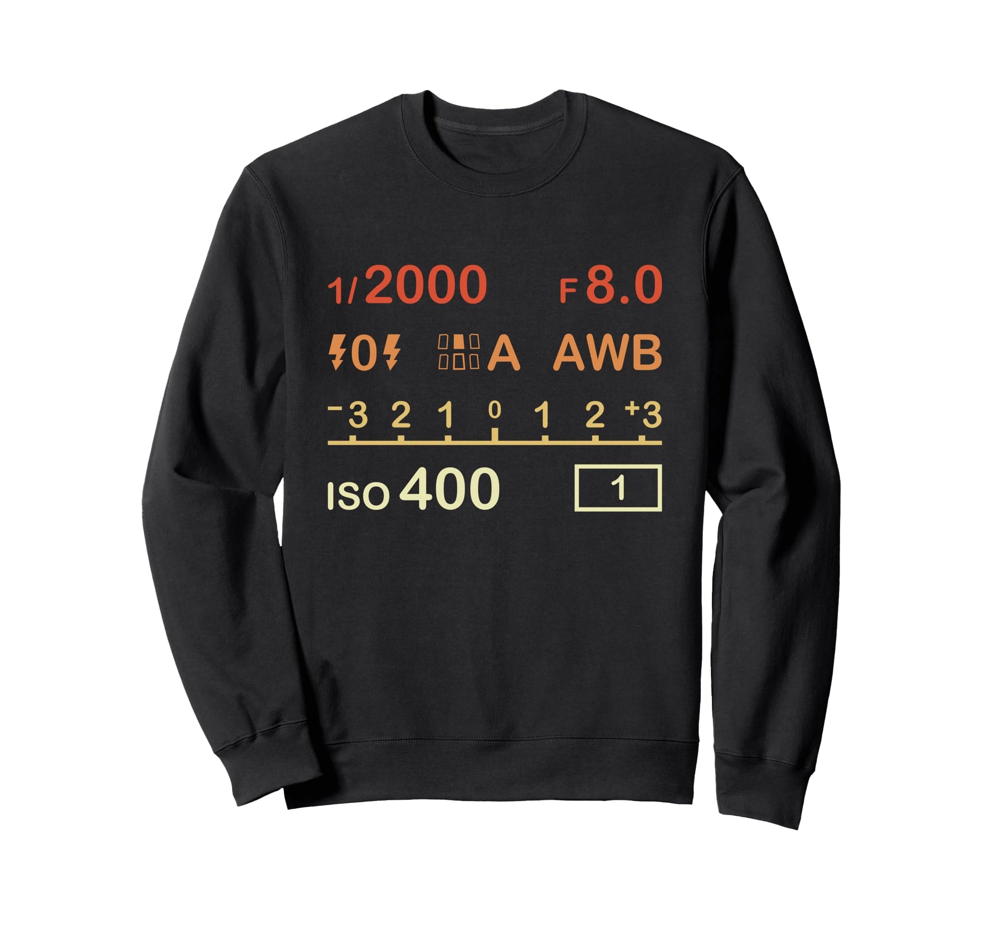 Camera Display Digital Camera Sweatshirt - Streetwear Style for Adults - T-Shirt, Sweatshirt, Hoodie