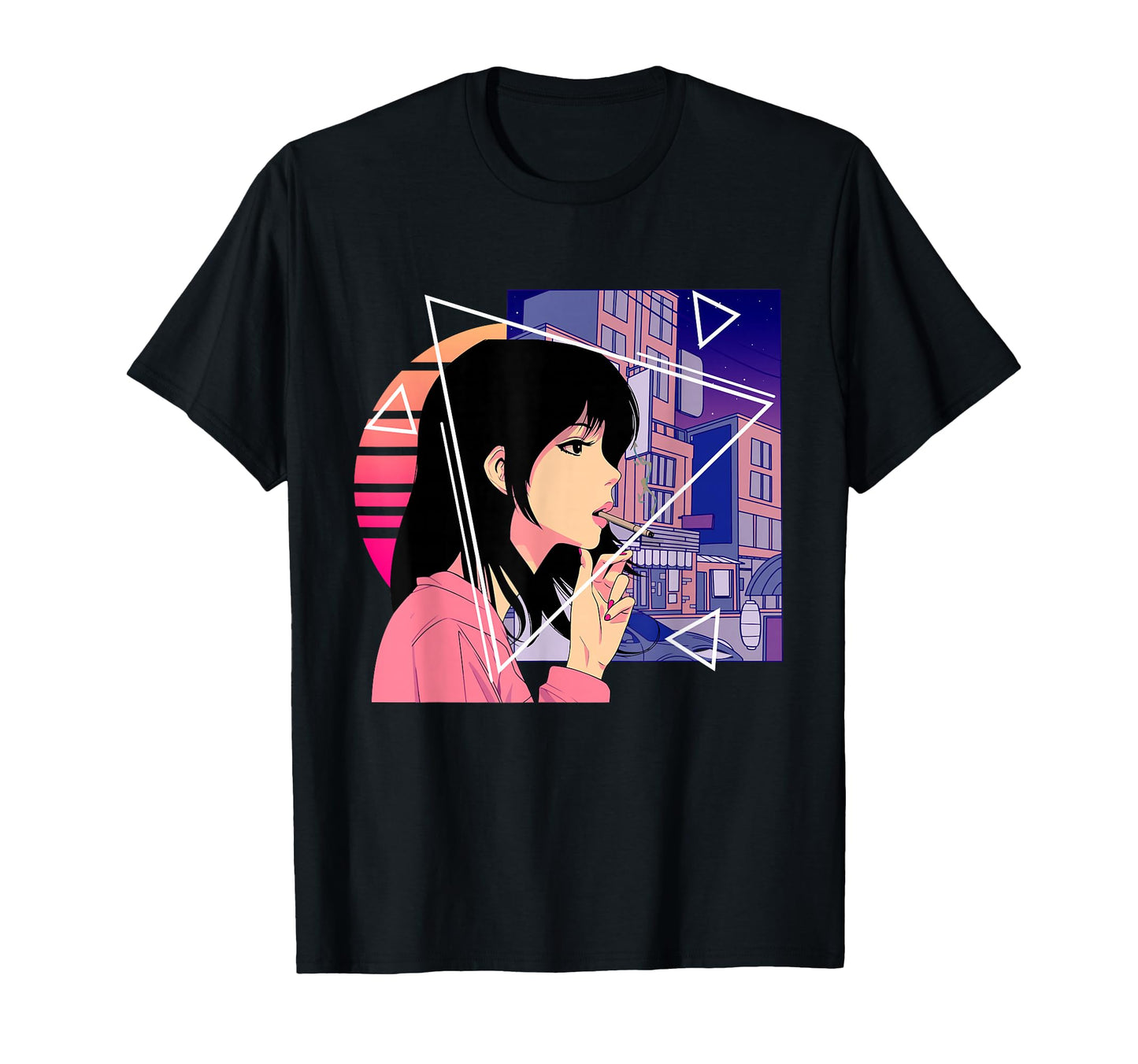 80S Japanese Lofi Vaporwave Aesthetic T-Shirt - Streetwear Style Men Women - T-Shirt, Sweatshirt, Hoodie
