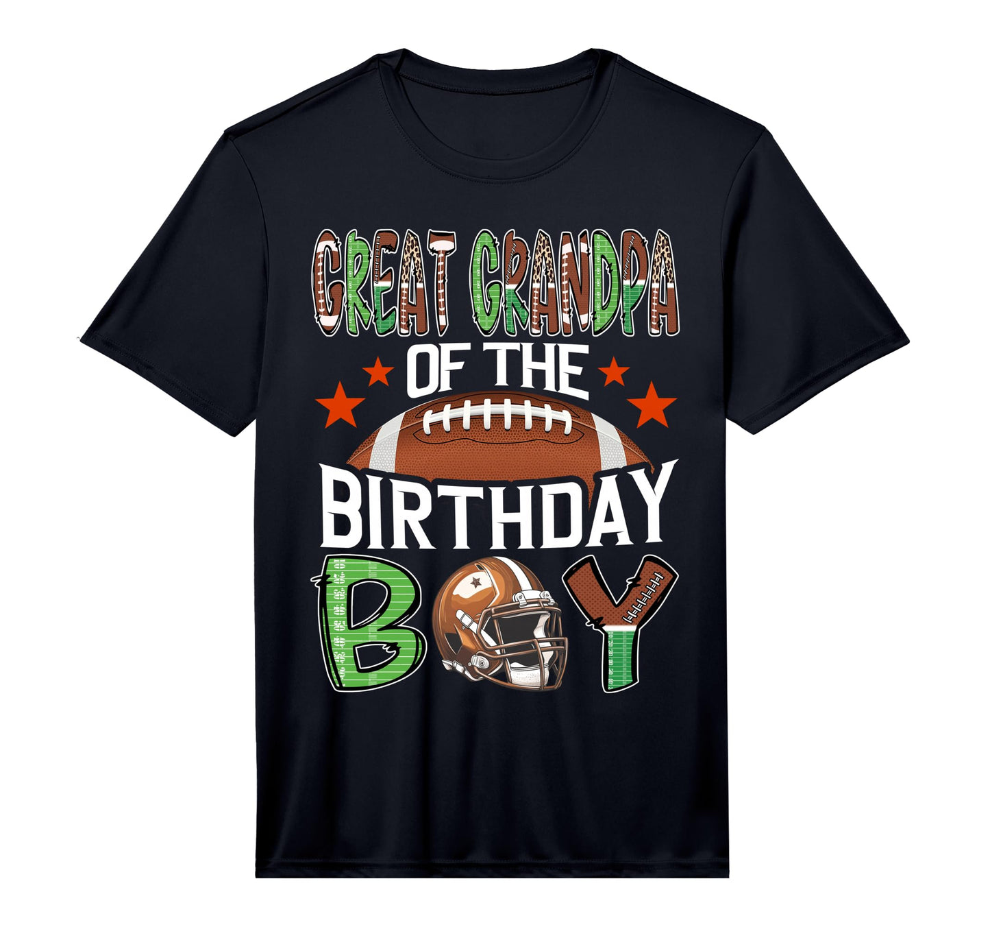 Great Grandpa Birthday Game Day T-Shirt - Fun Novelty Design Men Women - T-Shirt, Sweatshirt, Hoodie