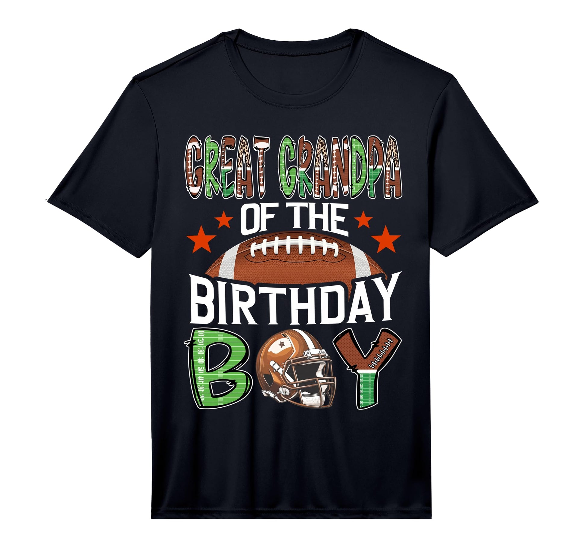 Great Grandpa Birthday Game Day T-Shirt - Fun Novelty Design Men Women - T-Shirt, Sweatshirt, Hoodie